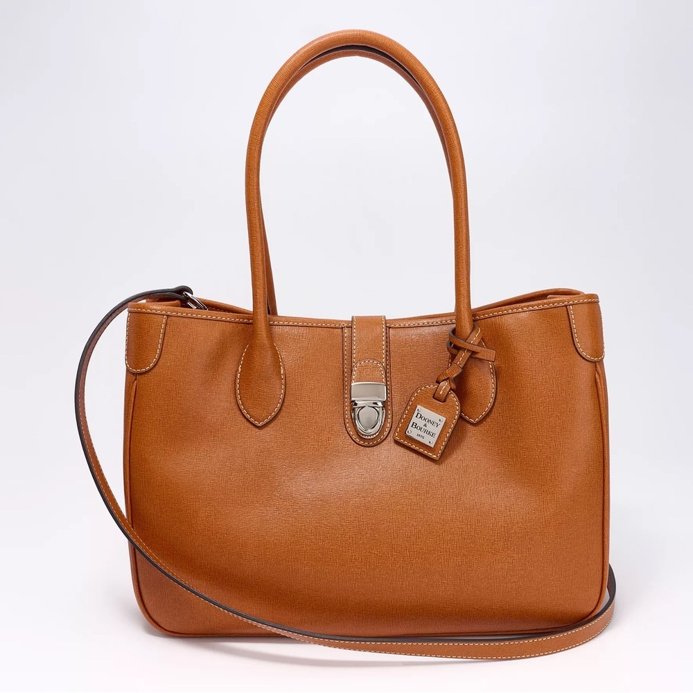 Dooney & Bourke Brown Leather Tote